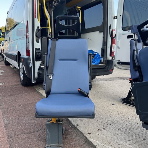 Folding swivel single seat - folding,