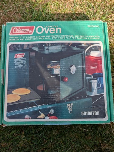 Coleman pop camp stove oven - pop, up