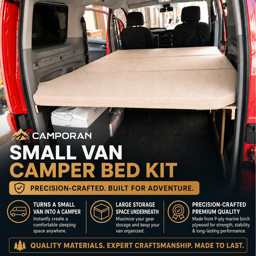 Camporan small van camper - camporan, bed